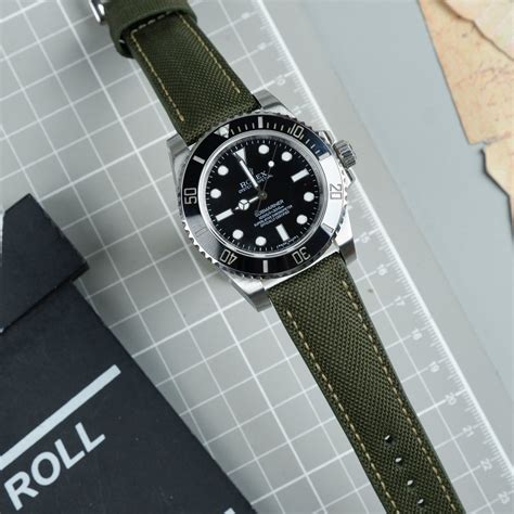 rolex canvas strap